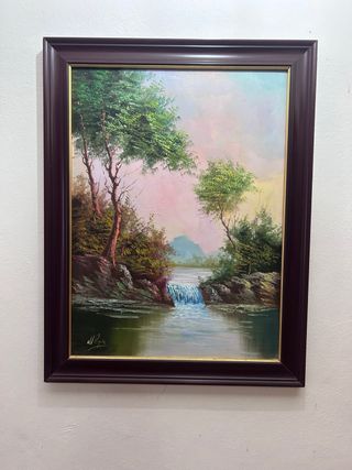 Cuadros de paisajes y cuadros bélicos