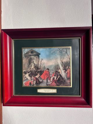 Cuadros de paisajes y cuadros bélicos