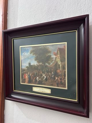 Cuadros de paisajes y cuadros bélicos