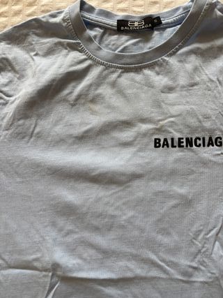 Camiseta Balenciaga Azul