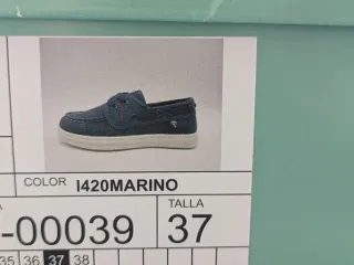 Náuticos Coconut niño azul talla 37