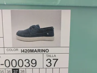 Náuticos Coconut niño azul talla 37