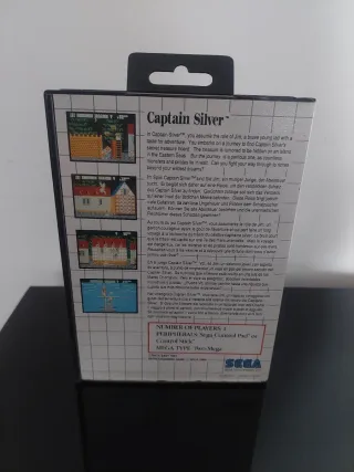 Captain Silver Sega Master System