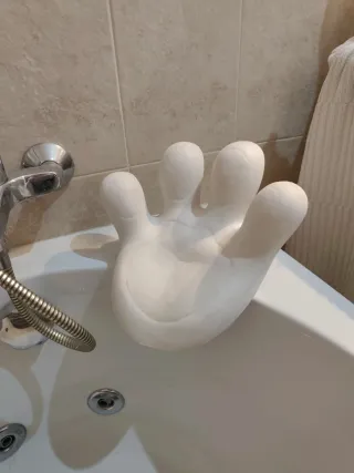 Reposacabezas Bañera Blanco