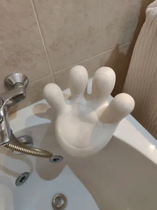 Reposacabezas Bañera Blanco