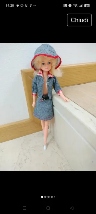 Jeans Completo 3 Pezzi per Barbie e simili