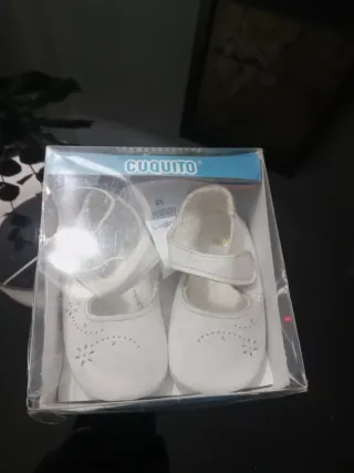 Zapatitos Bebe Coquitos Blancos