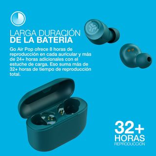 JLab Go Air Pop Auriculares Inalambricos Bluetooth