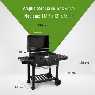 Amig - Barbacoa Fireplus Portátil de Carbón | Barb