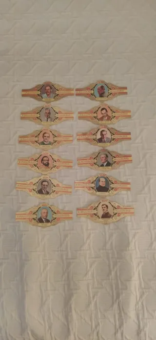 Vitolas de Cigarros Álvaro - Colección