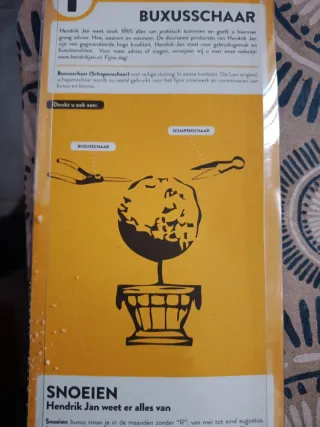 Tijeras de podar Hendrik Jan