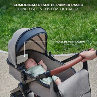 Kinderkraft ESME Carrito bebé 3 en 1 Set, con Port