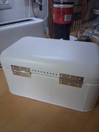 Panera Blanca Cocina Metal y Plástico