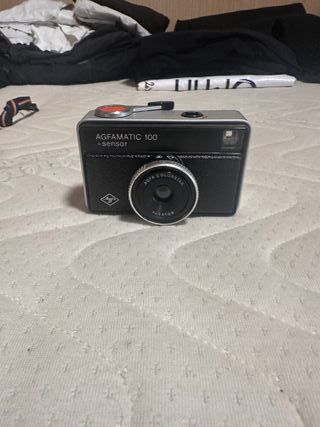 Macchina fotografica vintage nera