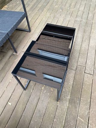 Conjunto Muebles Exterior: Sillas y Mesas