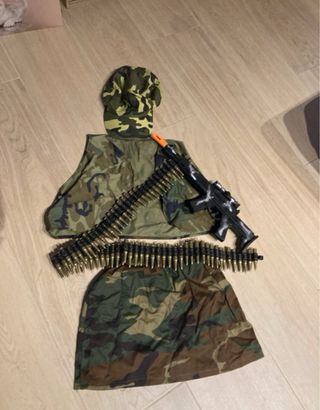 Disfraz Militar Niña 7-8 Años