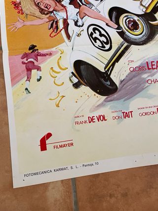 Lote carteles Herbie Torero y Ahi va ese bolido