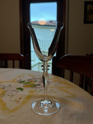 Jogo de copos de servir em vidro