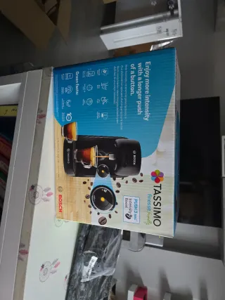 Cafetera Tassimo Bosch Negra