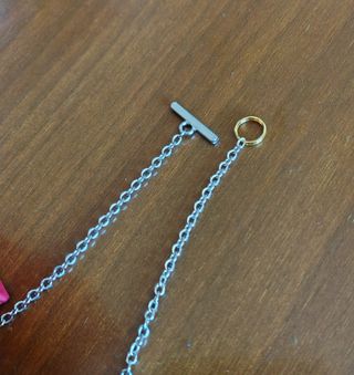 Collana argento 925 stile Dodo pepita granelli