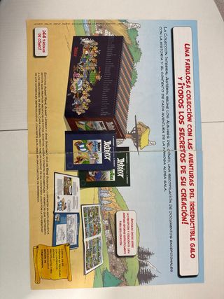 Tomos del 1 al 8 de la colección de Astérix