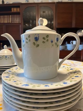 Serviço de loiça Fine Porcelain 6 pessoas