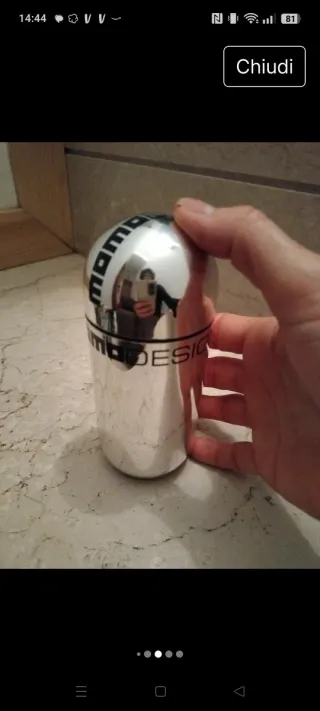 Profumo Uomo Momo Design 100ml Argento