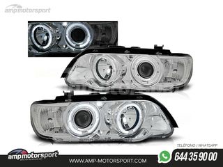 FAROS DELANTEROS OJOS DE ANGEL PARA BMW X5 E53 1999-2003