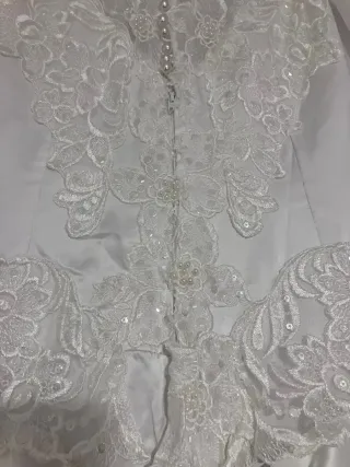 Vestido de Novia Vintage ARTENOVIA Blanco. 1992.