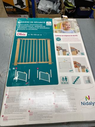 Barreira de segurança madeira Olivia