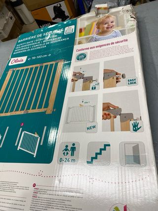 Barreira de segurança madeira Olivia