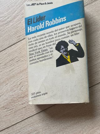 Lote 5 libros Harold Robbins