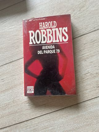 Lote 5 libros Harold Robbins