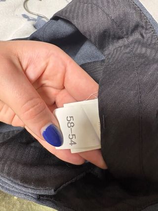 Chaqueta traje azul marino