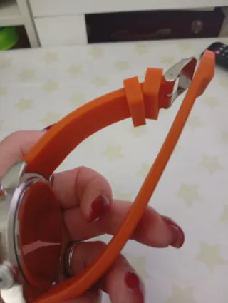 Reloj Calgary Naranja y Negro