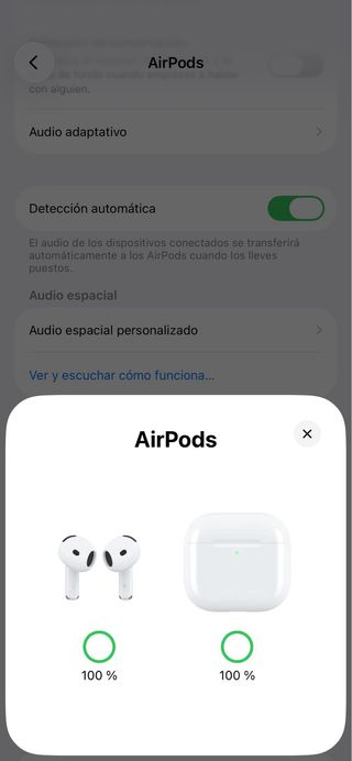 AirPods 4ª Gen Cancelación Ruido Blancos