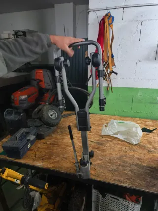 Portabicicletas en buen estado para bola de enganc