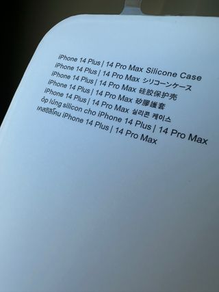 Funda Silicona iPhone 14 Pro Max