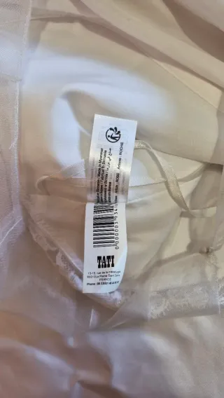 Vestido de Novia T40 Encaje y Satén