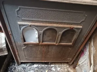 Estufa de hierro fundido