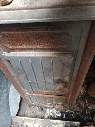 Estufa de hierro fundido