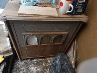 Estufa de hierro fundido