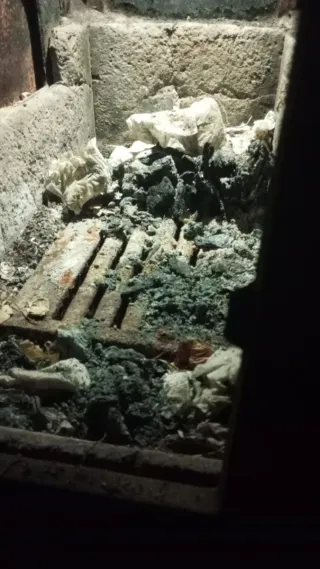 Estufa de hierro fundido