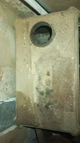 Estufa de hierro fundido