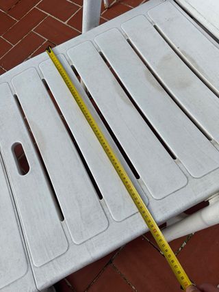 Tumbona de jardín plegable