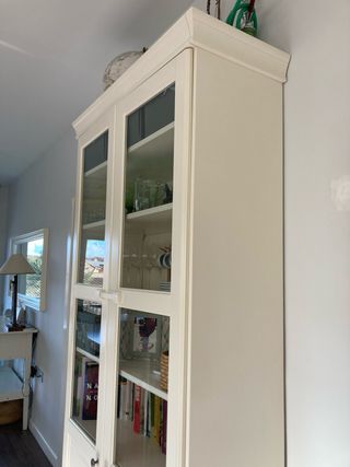 Librería - Vitrina Ikea Liatorp Blanca