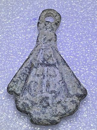 Antigua Medalla Religiosa