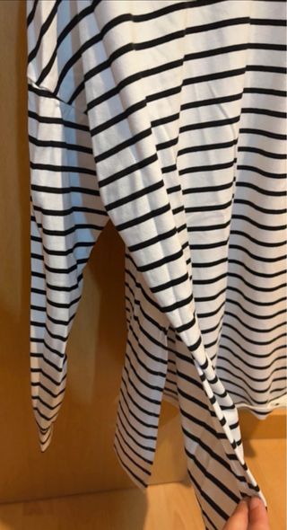 Camiseta premamá rayas