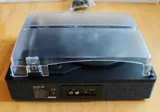 Tocadiscos Bluetooth Poss BTR60 Negro/Gris