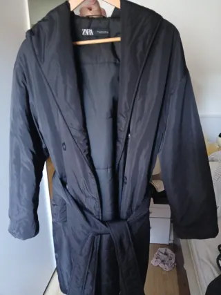 Abrigo Zara Negro Talla M
